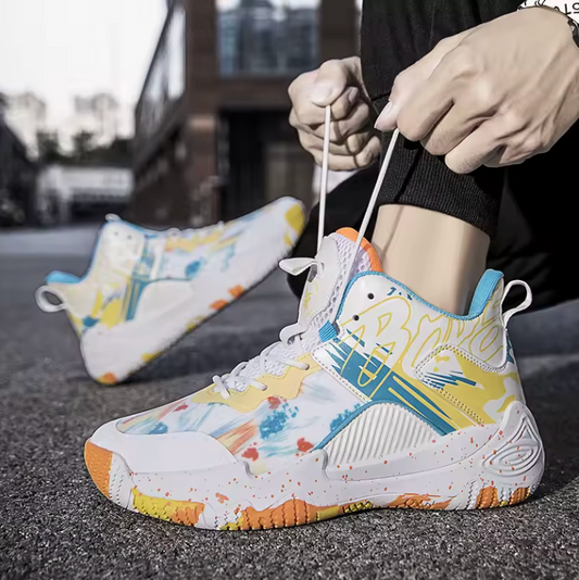 Unisex Basketball Shoes Casual Multicolor Out-Indoor High Performance Sneakers