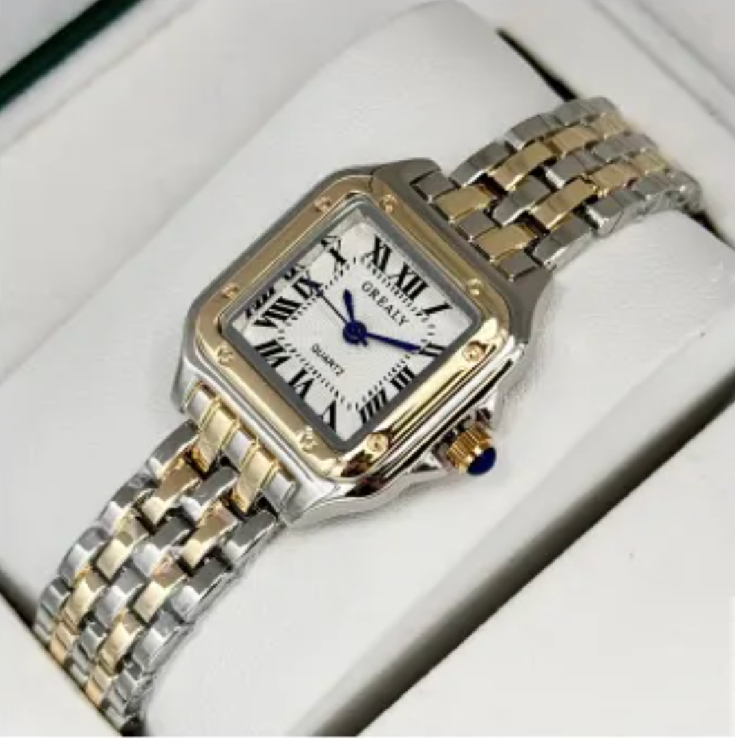 18cm Men Or Womens Luxury Stainless Steel Quartz Grealy Watch