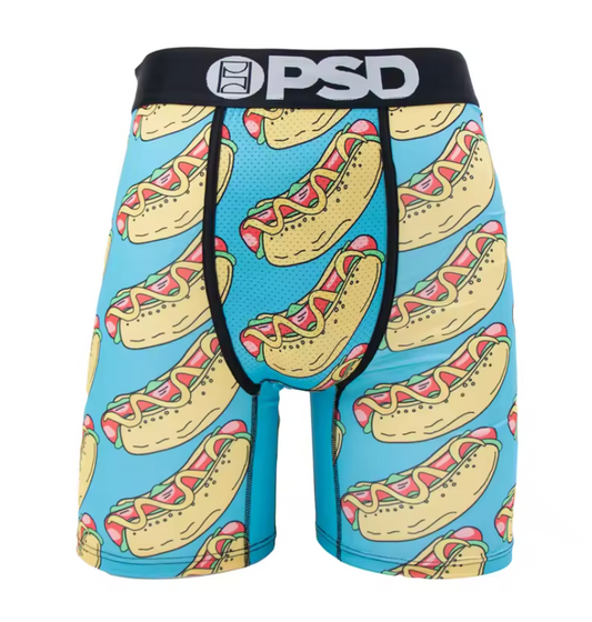 Men Or Womans Hot Dog Spandex PSD Boxer Briefs S-XXL