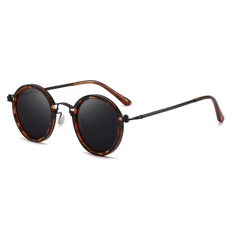 Luxury Fashion Polarized Premium Sunglasses Unisex Style Round Lens Sun Shades