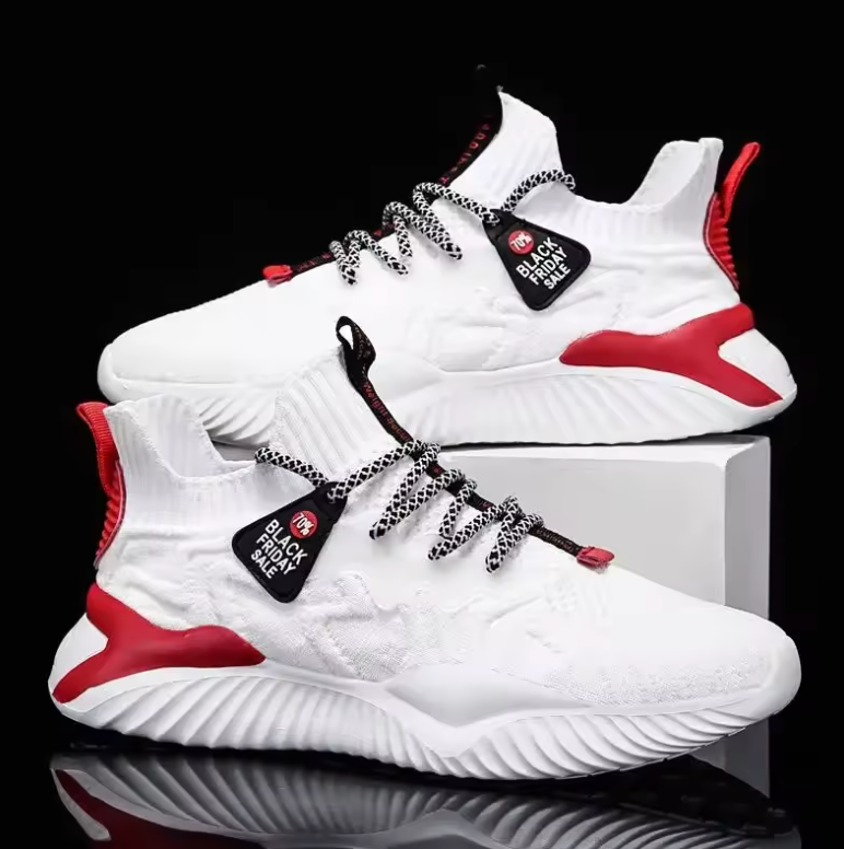 Mens High Fashion And Performance Athletic Tennis Shoes Tag Emblem Comfort Fit