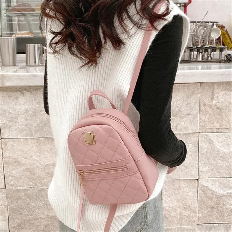 Womens Style Mini Bag Backpack Travle Size Fashion Pack