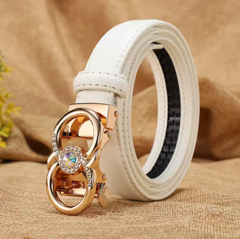 Womens Or Men Genuine Cow Hide Leather Multi Color Fashion Belt