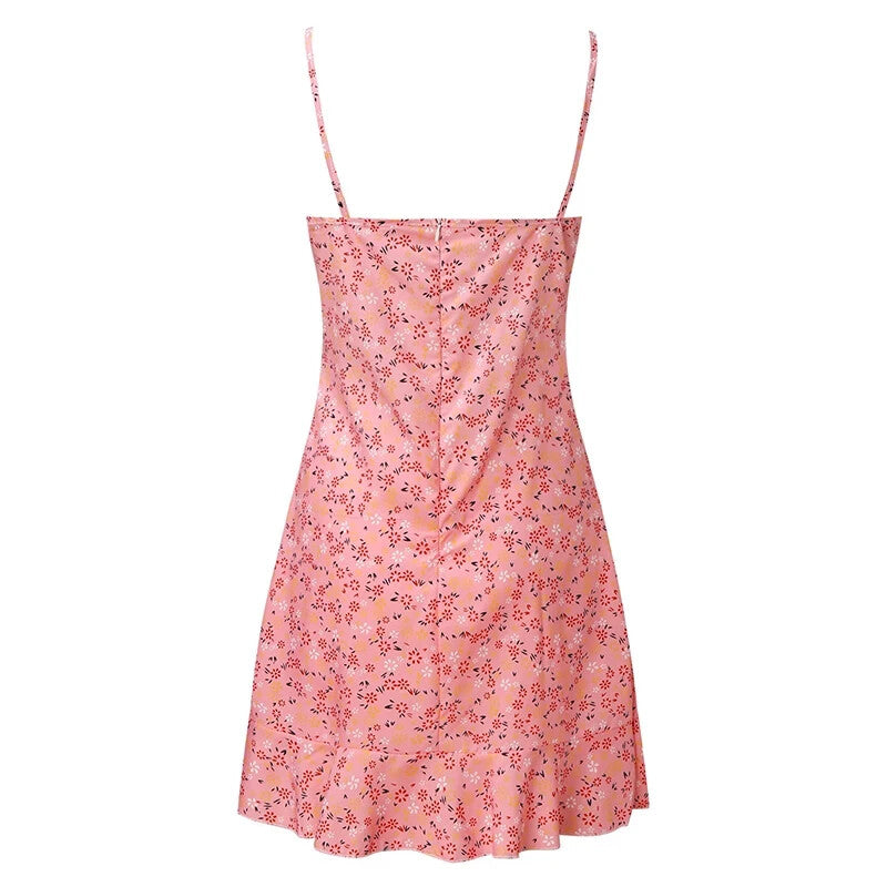Womens Camisole Sun Dress Casual Beautiful Fabric Dress