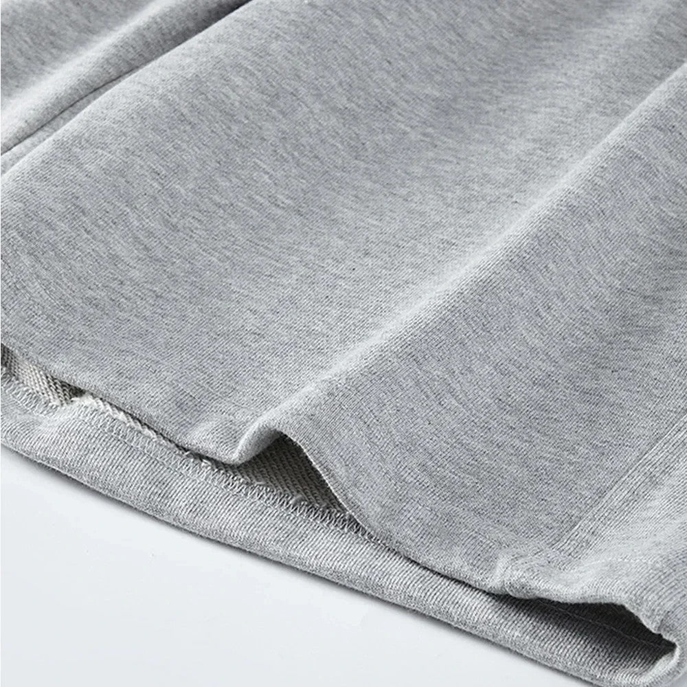 Casual Mens Drawstring Shorts Polyester Cotton Blend Fast Drying Light Weight