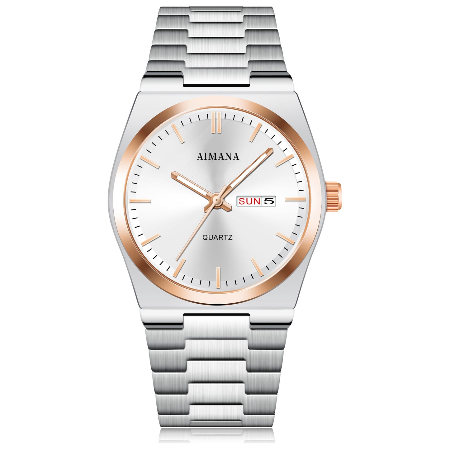 Ultra-thin Stainless Steel Luxury Men's Waterproof Luminous Quartz Watch