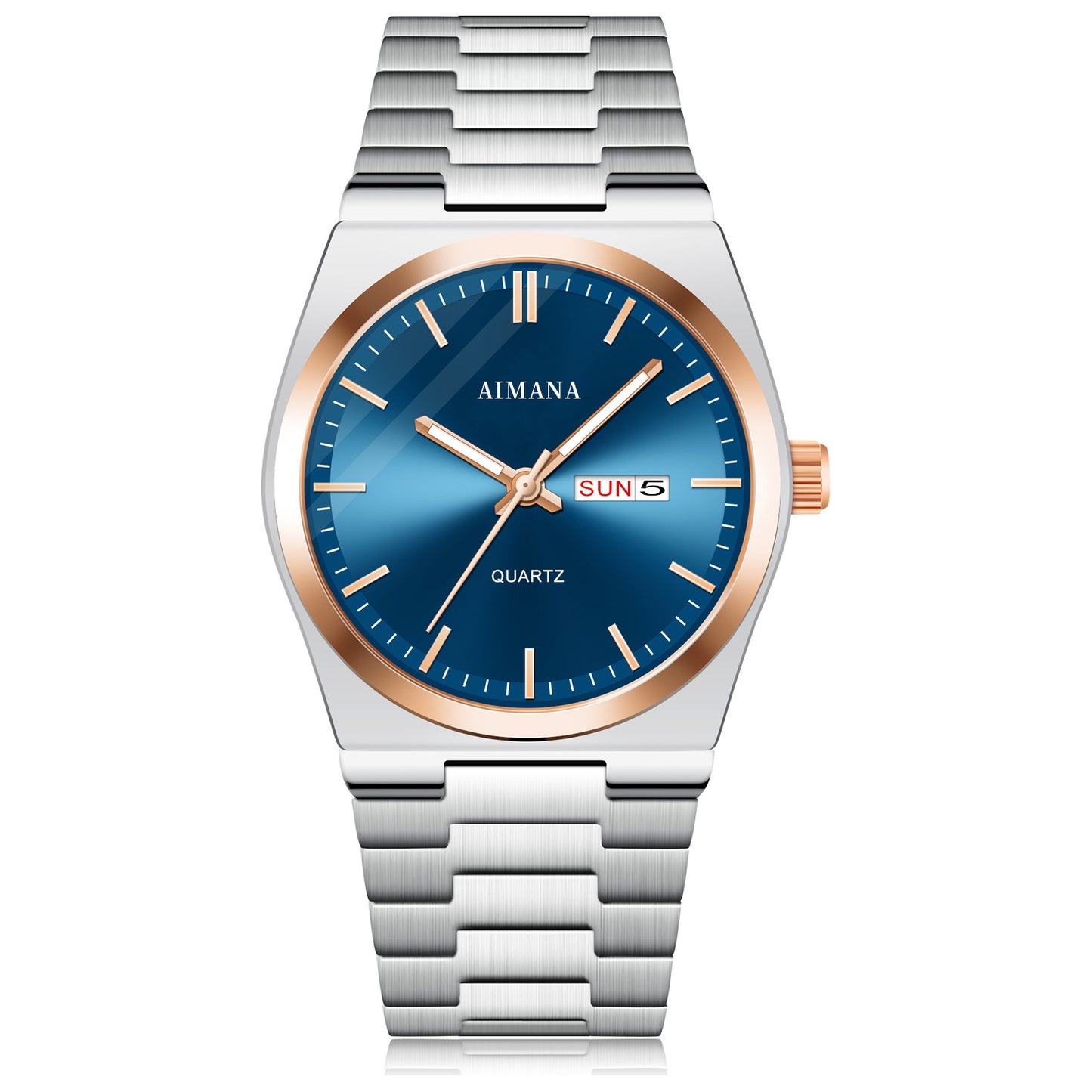 Ultra-thin Stainless Steel Luxury Men's Waterproof Luminous Quartz Watch