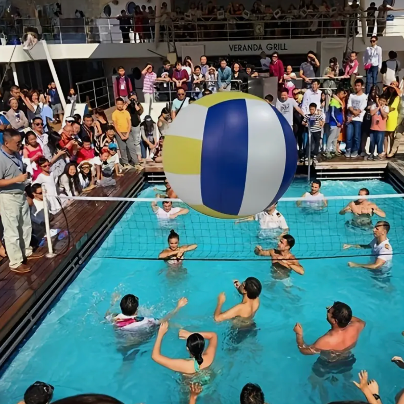 Giant 24 Inch Inflatable Beach Volleyball XL Pool Or Beach Ball