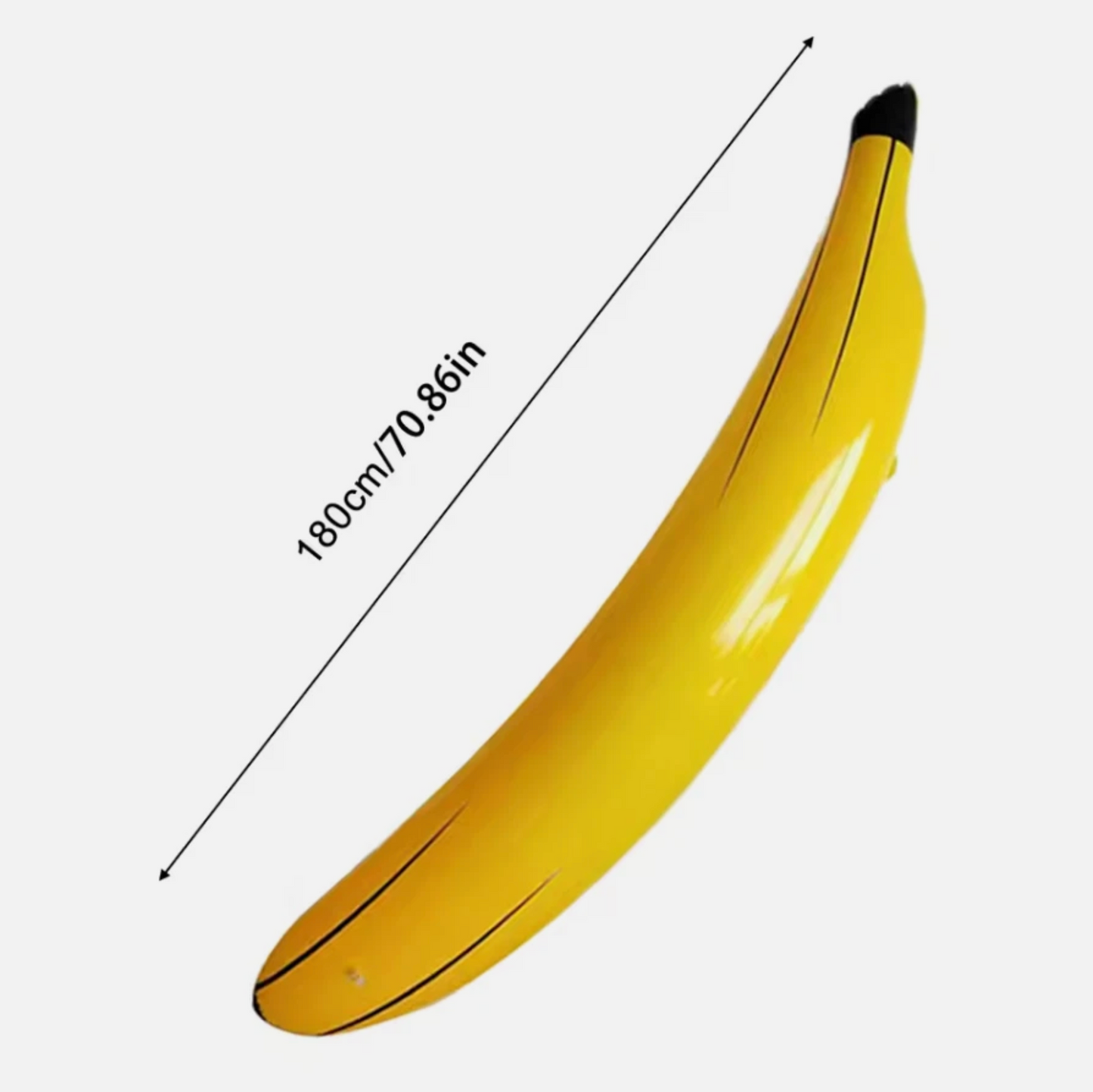 Inflatable 6 Ft Banana Float Pool Party Noodle Blow Up Floating Water Toys