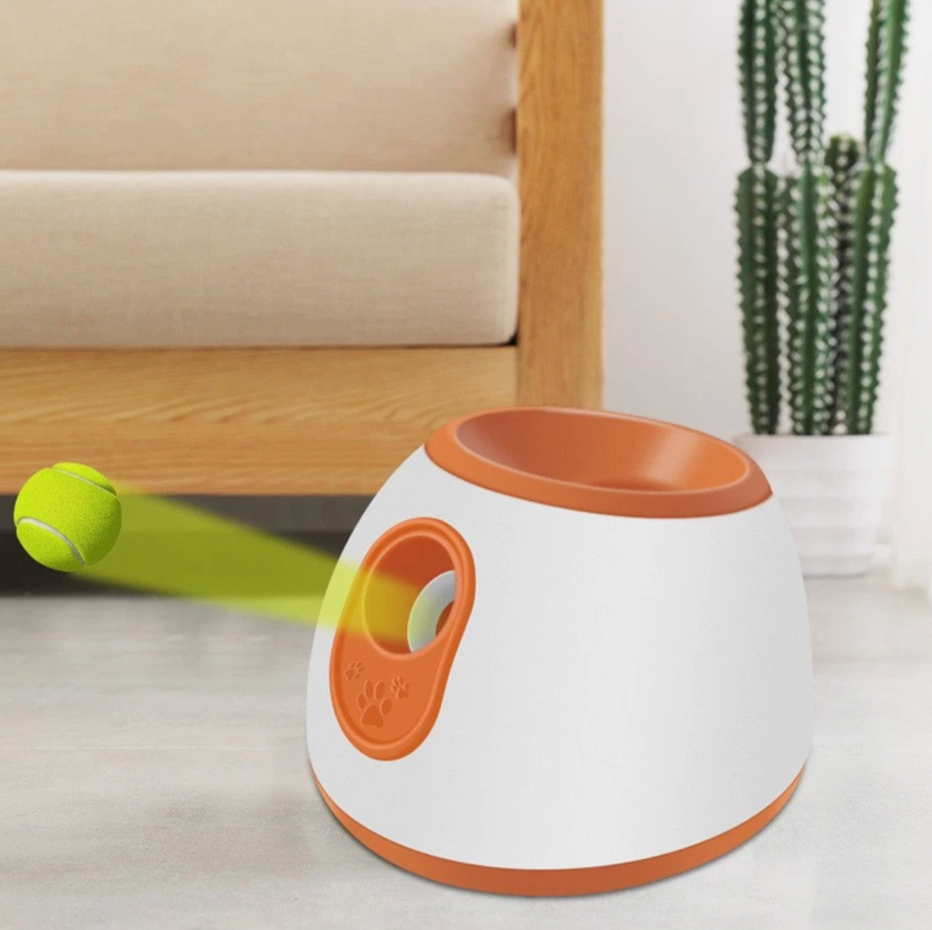 Automatic Tennis Ball Throwing Machine For Dogs