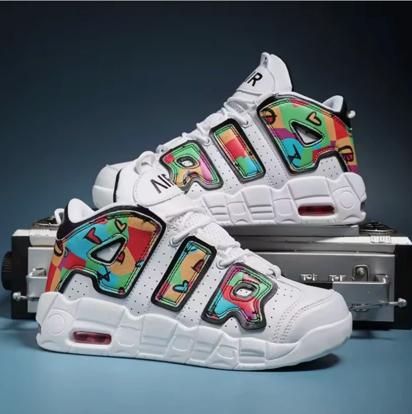Men Or Women's Basketball Tennis High Top European Style Sneakers