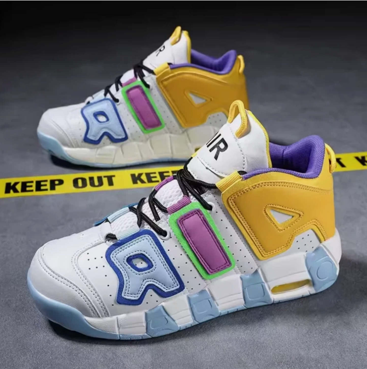 Men Or Women's Basketball Tennis High Top European Style Sneakers