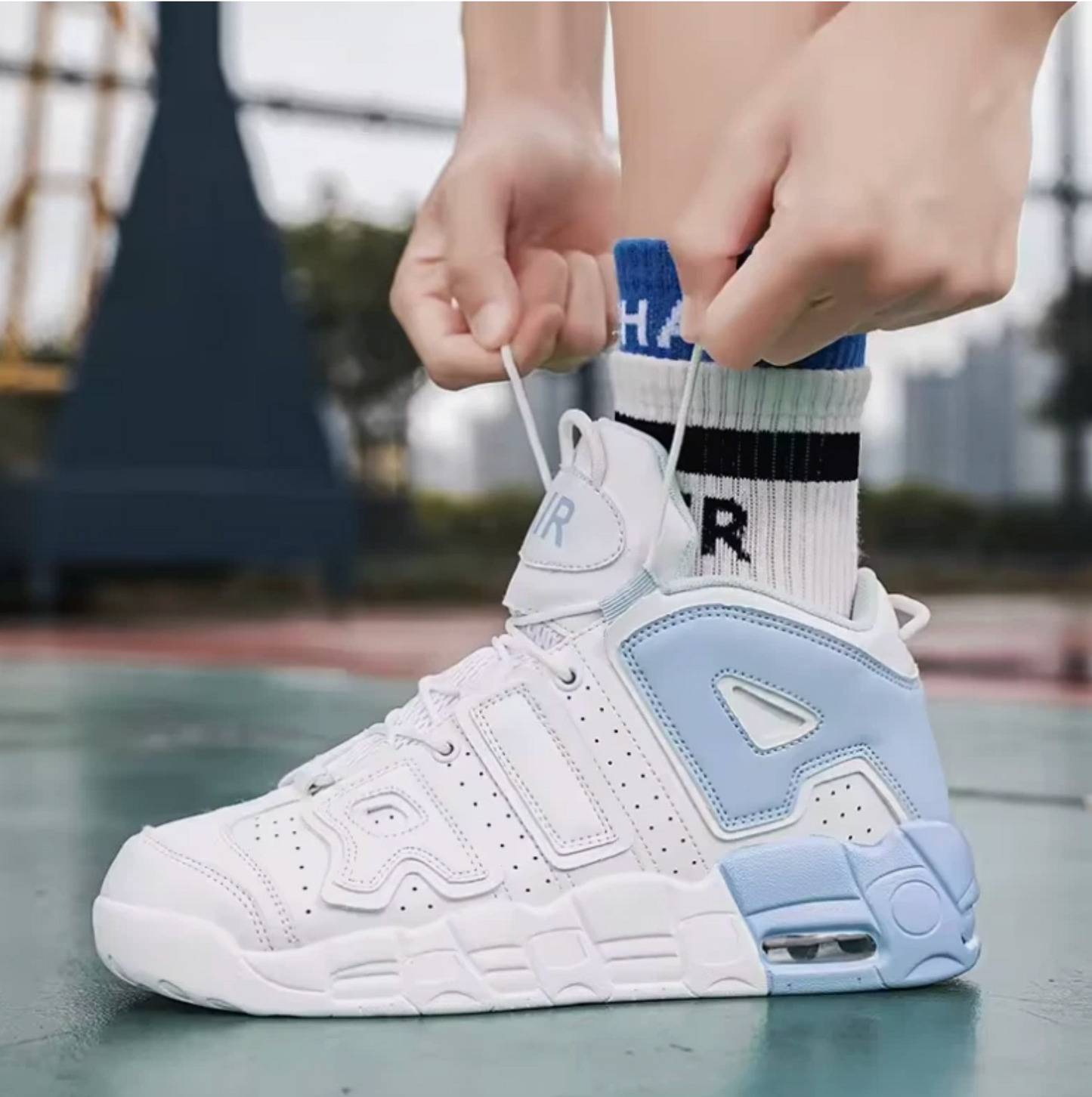 Men Or Women's Basketball Tennis High Top European Style Sneakers