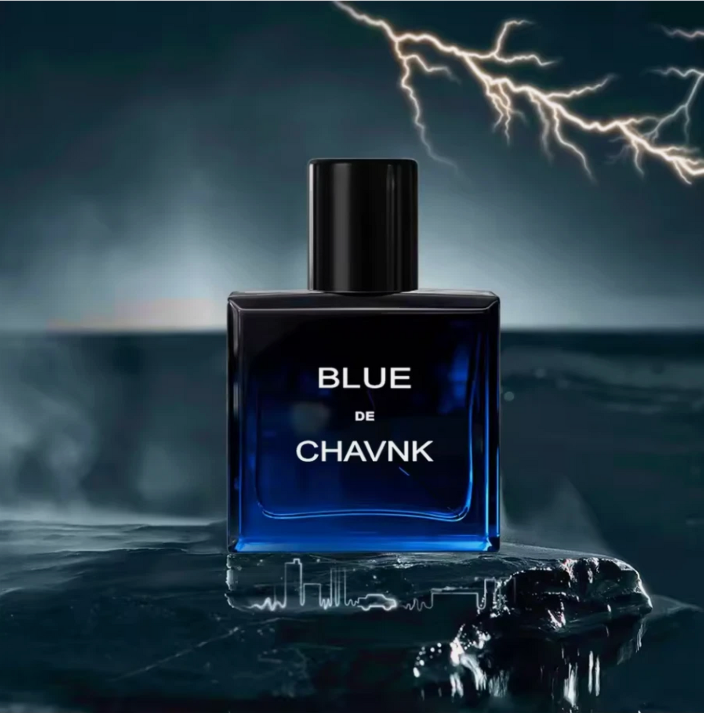 BLUE de CHAVNK Fragrance by Jean Miss 3.4oz (100ml) Eau De Parfum Mens