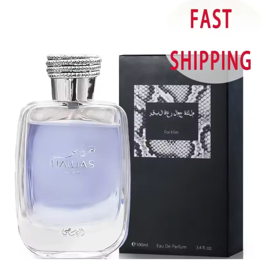 HAWAS Fragrance by Rasasi 3.4oz (100ml) Mens Premium Fragrance Cologne