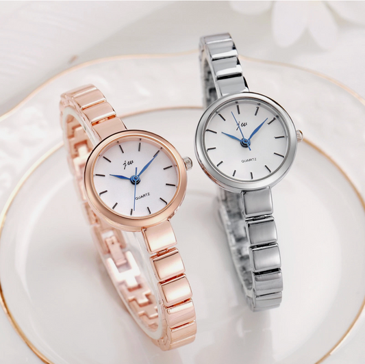 18cm Woman's Rose Gold or Silver Steel Simple Style Fashion Watch