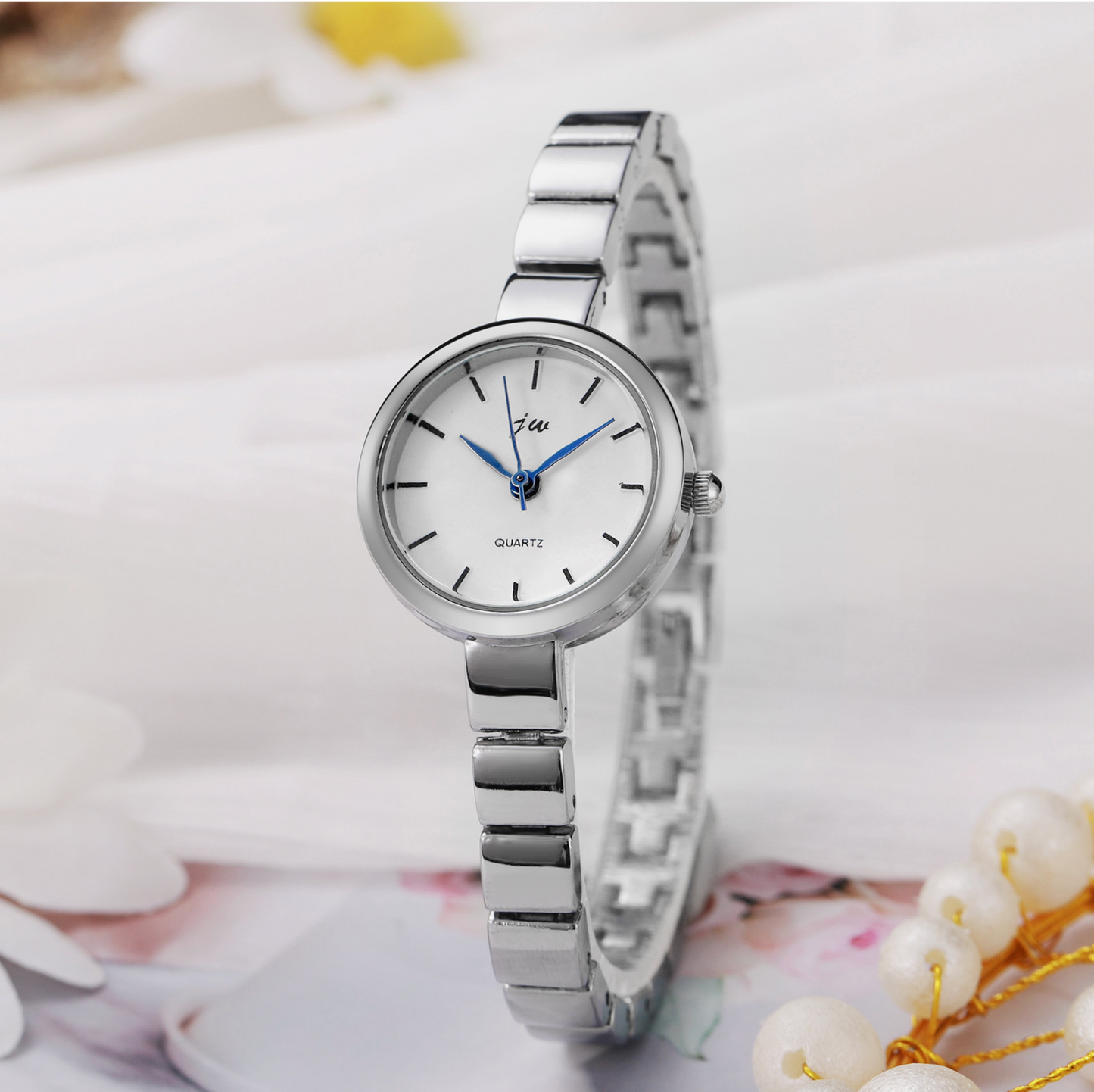 18cm Woman's Rose Gold or Silver Steel Simple Style Fashion Watch