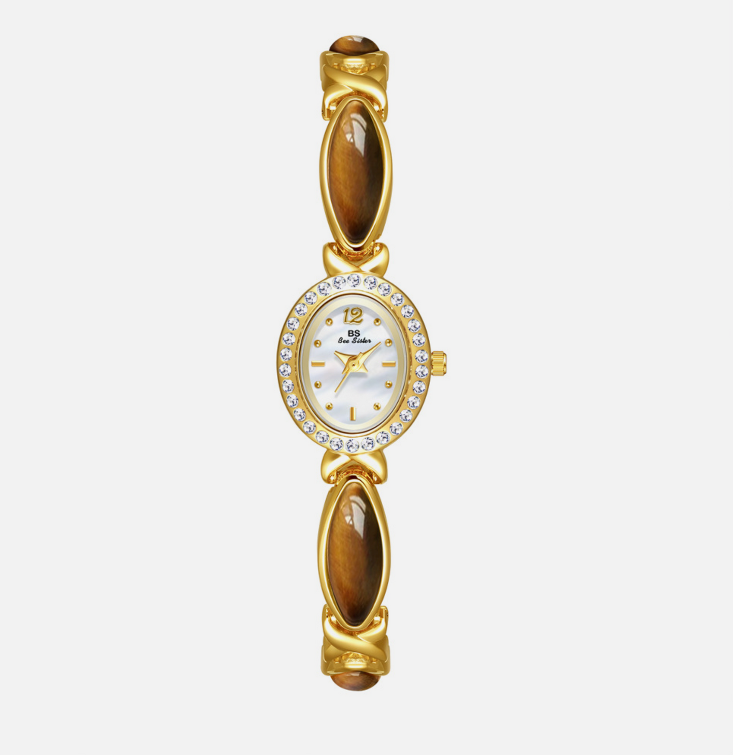 Womans Dongling Stone Hetian Jade Chain Watch