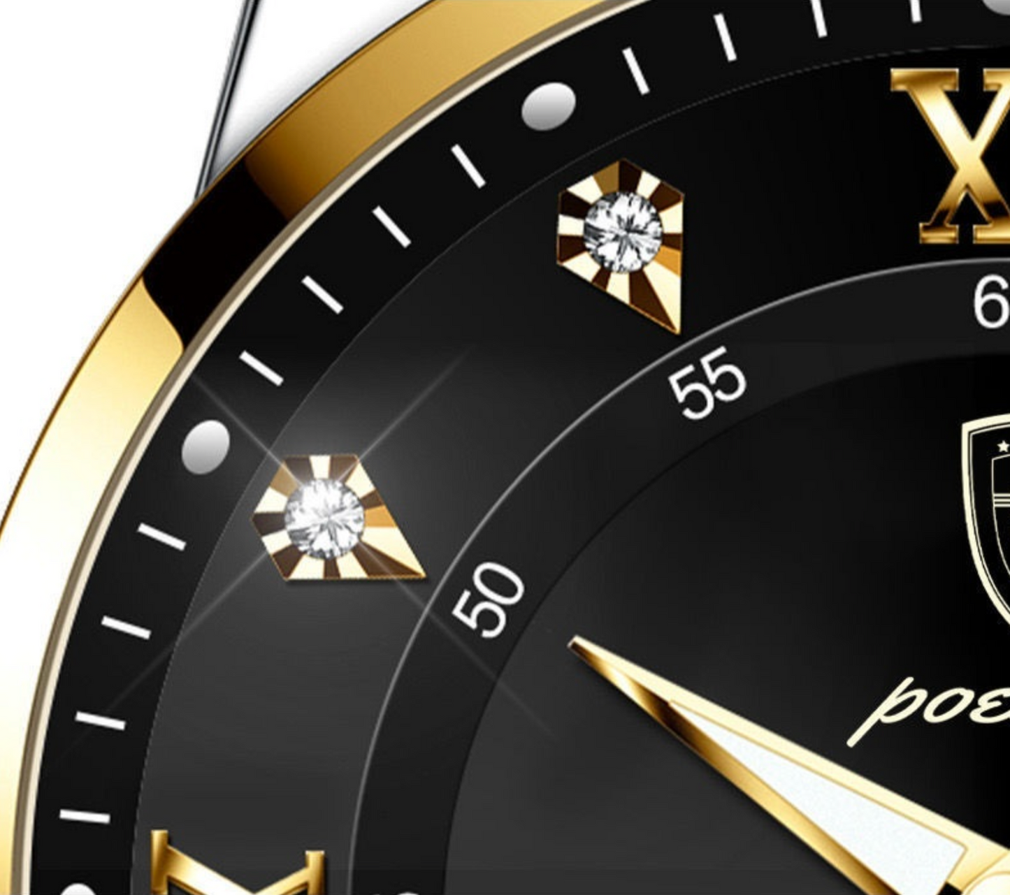 Luminous Hardened Glass Men's Fashion Quartz Watch