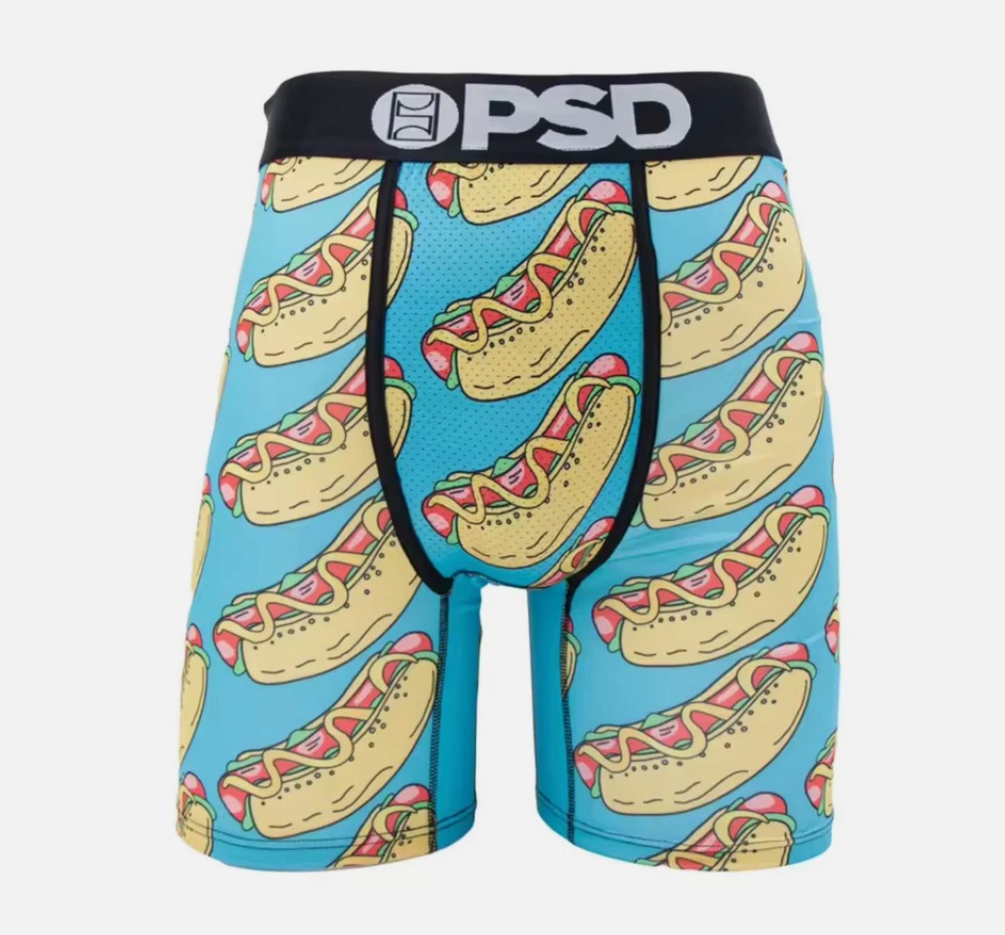 PSD Hot Dog Spandex Boxer Briefs S-XXL