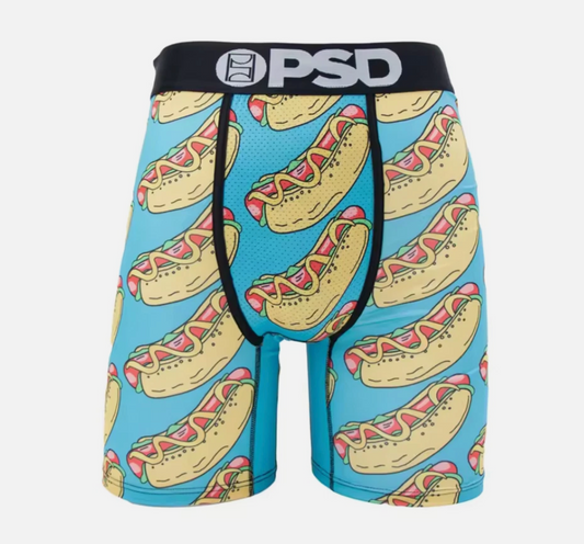 PSD Hot Dog Spandex Boxer Briefs S-XXL