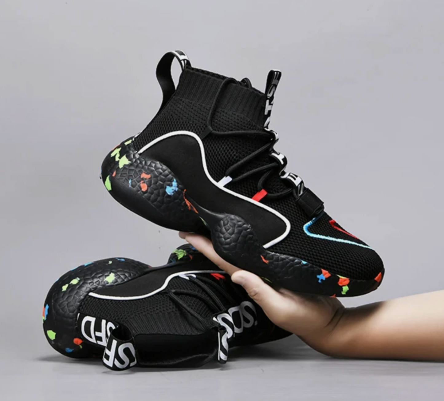 Men or Woman's Sneakers Fashion Running Shoes Breathable Vulcanize Tennis Shoes