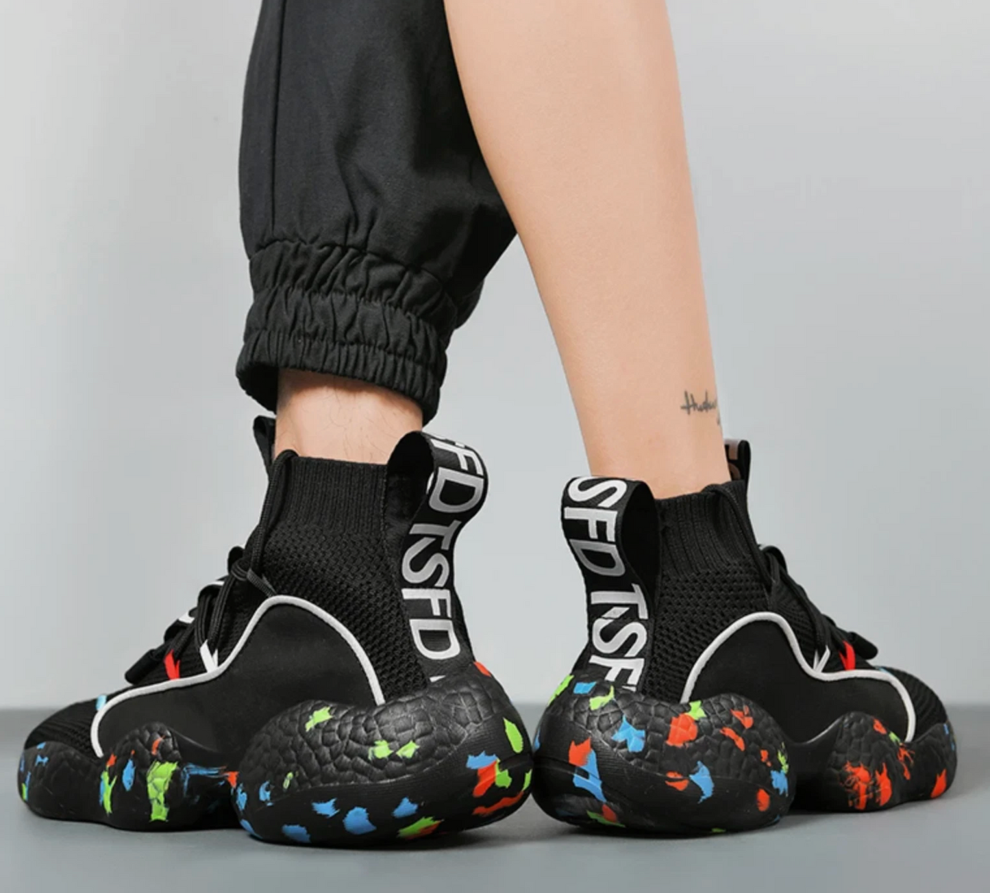 Men or Woman's Sneakers Fashion Running Shoes Breathable Vulcanize Tennis Shoes