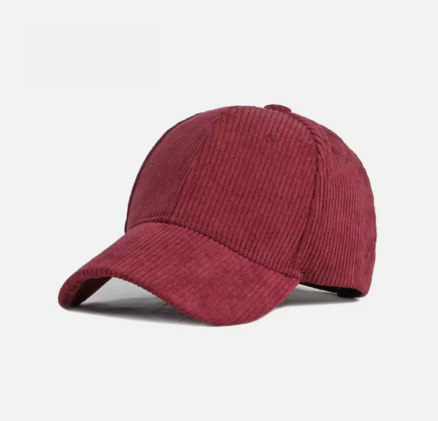 Mens Corduroy Adjustable Size Fit Baseball Caps Multi Colors