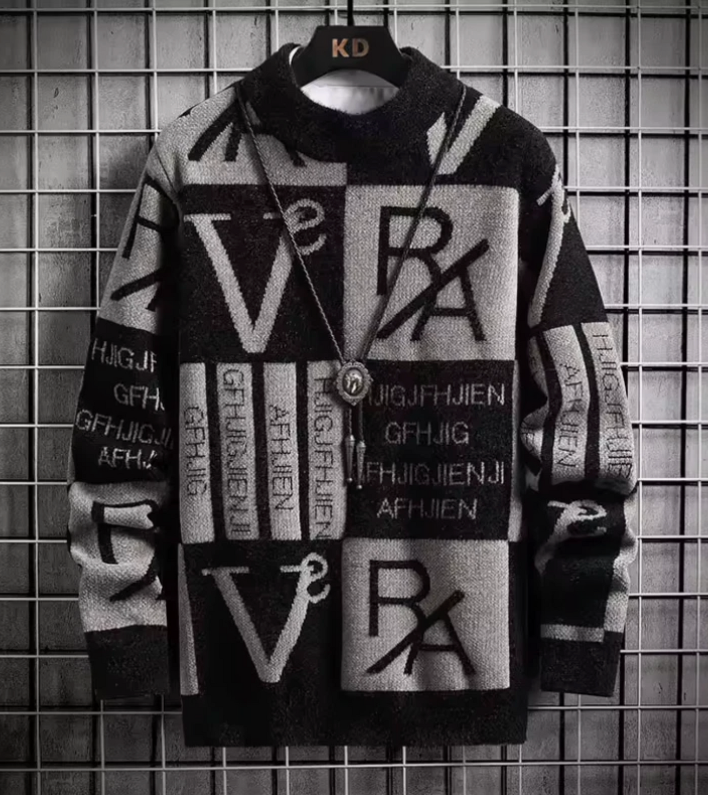 Mens Luxury Design Fashion New Style Warm Sweater