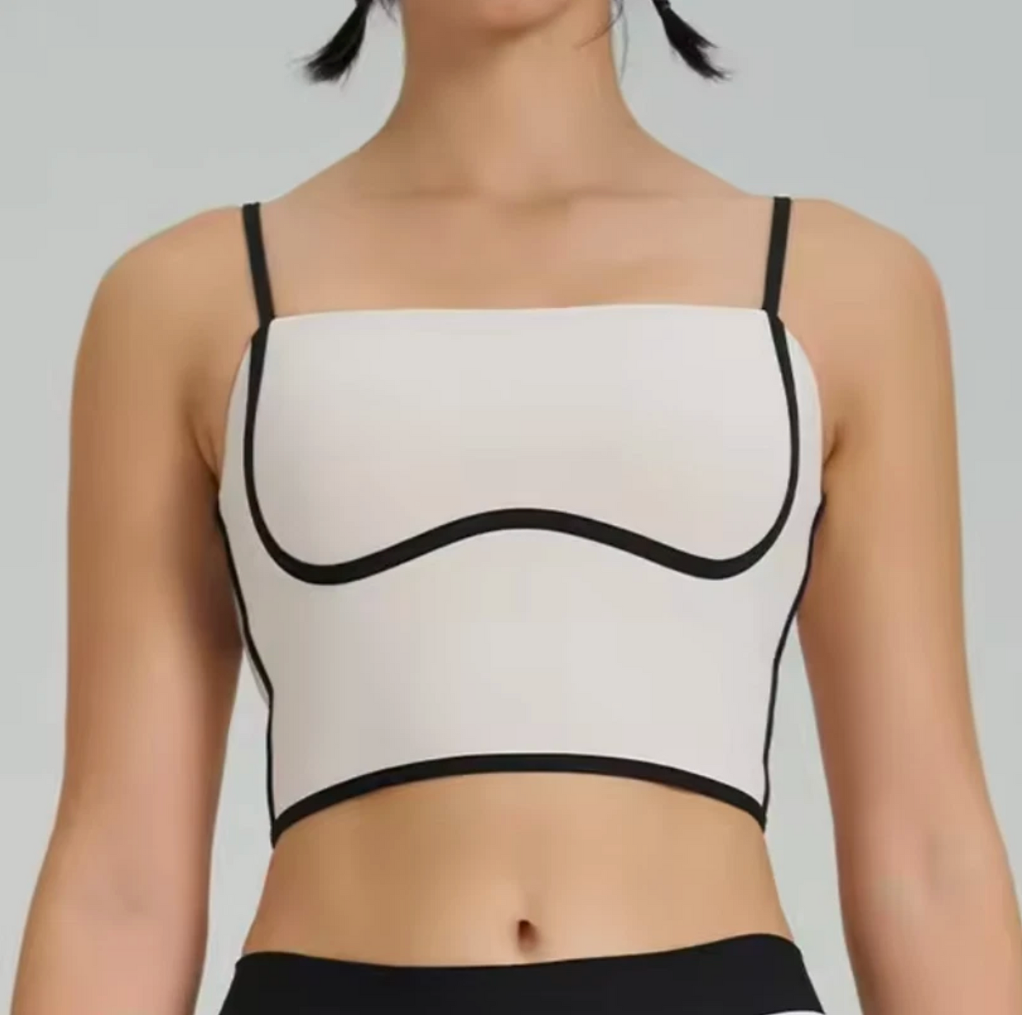 Womens Athletic Skirt And Crop Top Yoga Track Suite