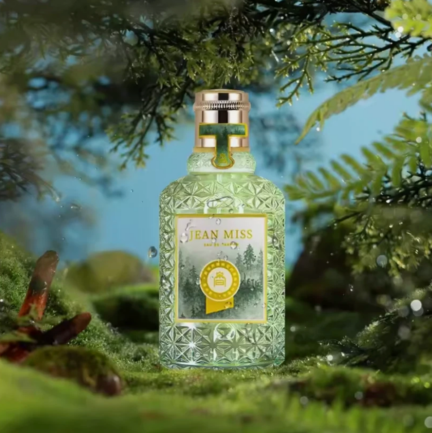 Womens Eua De Parfum Sweetened Fresh Earthly Scented Fragrance