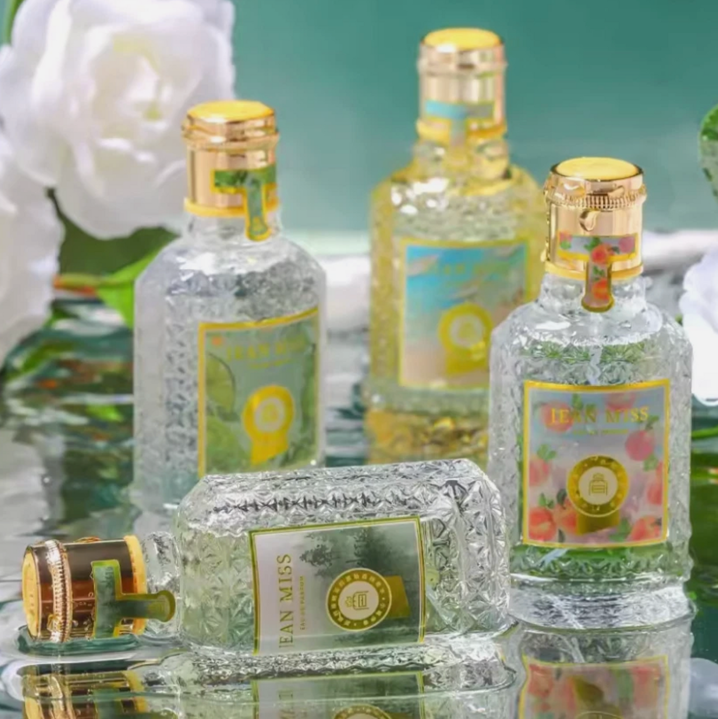 Womens Eua De Parfum Sweetened Fresh Earthly Scented Fragrance