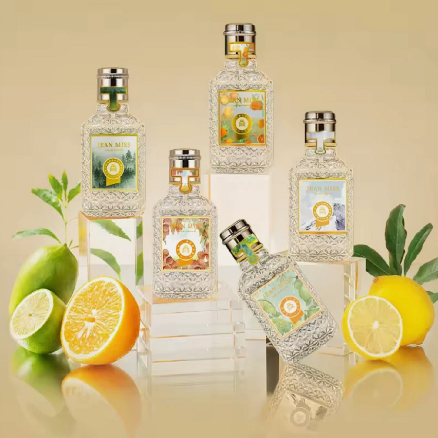 Womens Eua De Parfum Sweetened Fresh Earthly Scented Fragrance