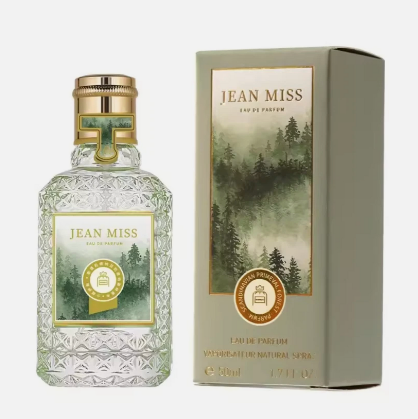 Womens Eua De Parfum Sweetened Fresh Earthly Scented Fragrance