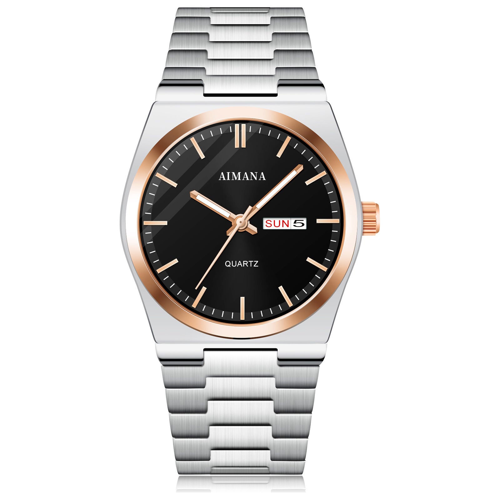 Ultra-thin Stainless Steel Luxury Men's Waterproof Luminous Quartz Watch