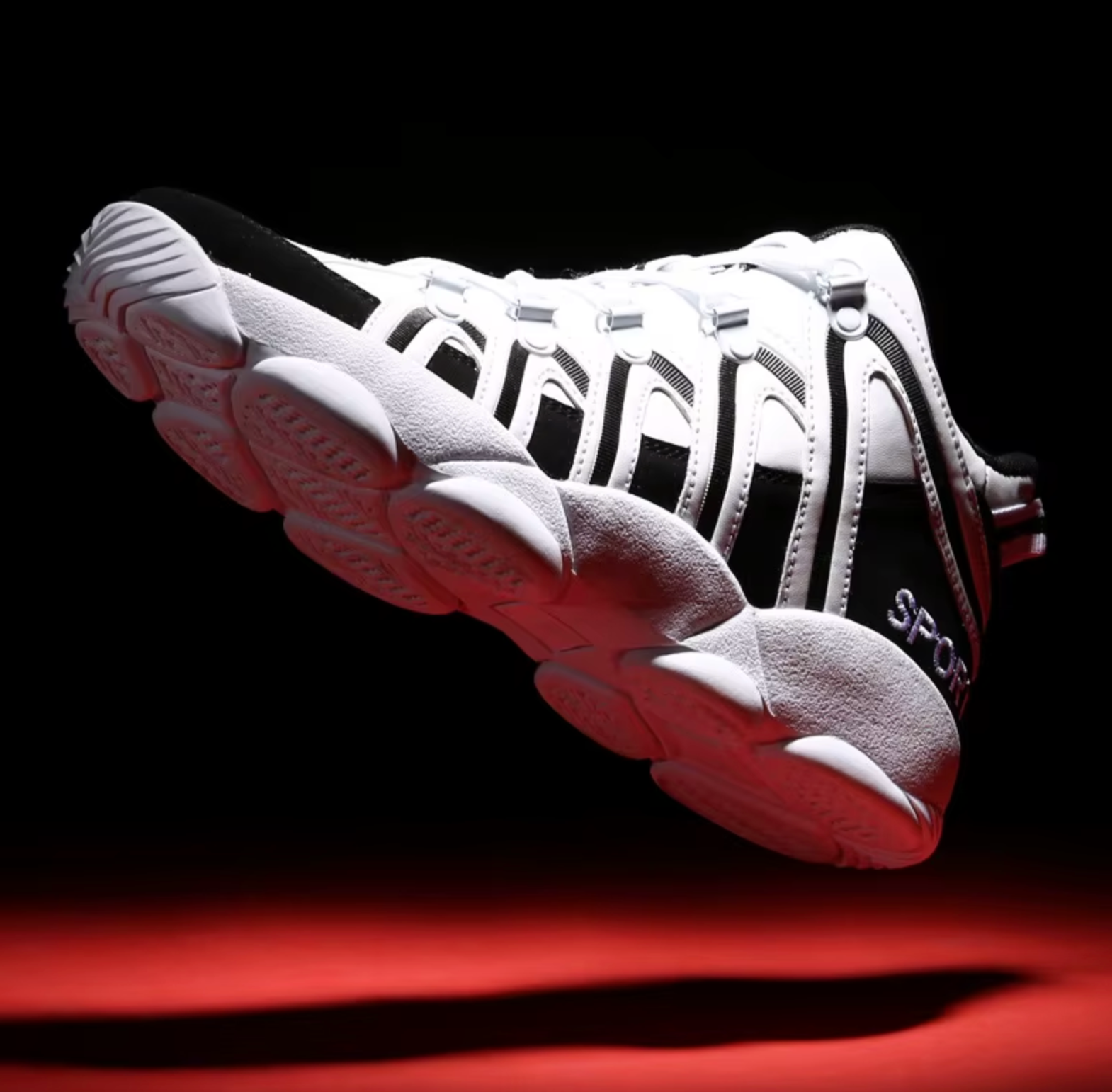 Mens Sport High Top 2018 Lycra Retro Basketball Shoes