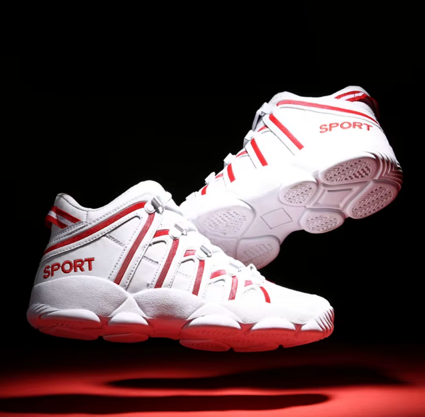 Mens Sport High Top 2018 Lycra Retro Basketball Shoes