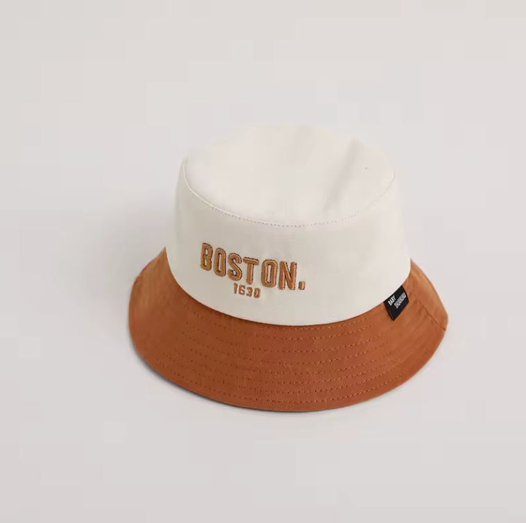Boston Hat Bucket Unisex Round Brim Casual And Classic Style Bucket hat