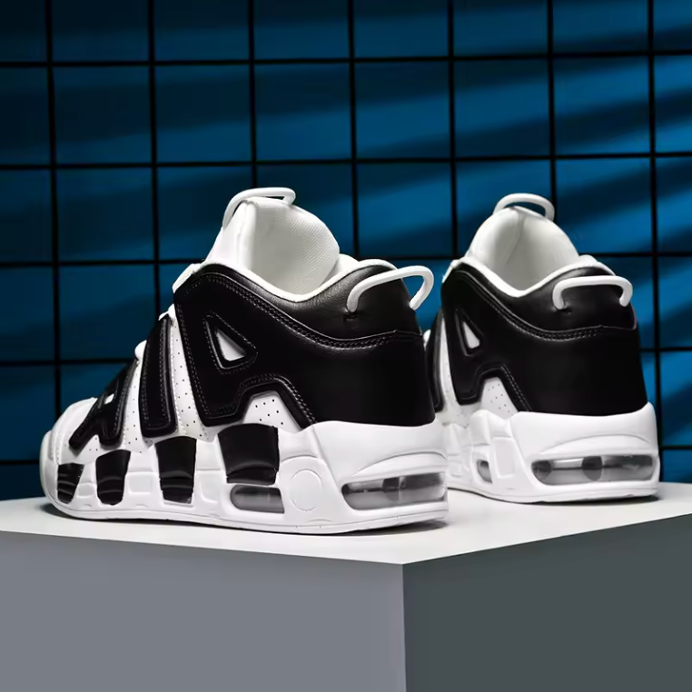 Mens AIR Cushioned High Top Basketball Shoes High Performance Style Sneakers
