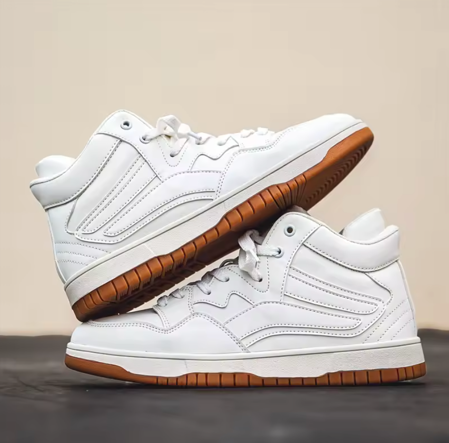 Mens Sneakers Lace Up Basketball, Court Casual Athletics Shoes