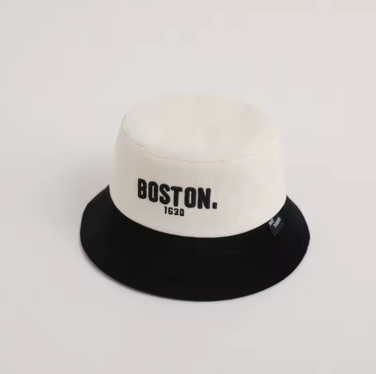 Boston Hat Bucket Unisex Round Brim Casual And Classic Style Bucket hat