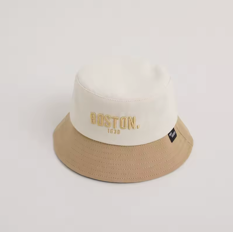 Boston Hat Bucket Unisex Round Brim Casual And Classic Style Bucket hat