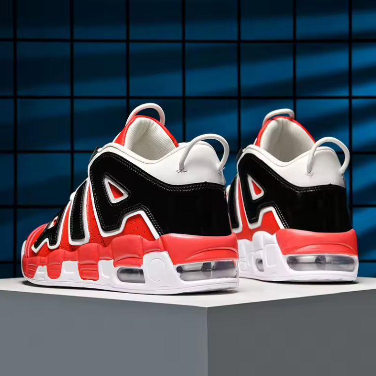 Mens AIR Cushioned High Top Basketball Shoes High Performance Style Sneakers