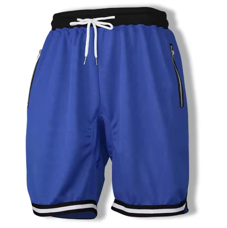 Mens Basketball Shorts Retro Style Athletic Mesh Premium Material Drawstring