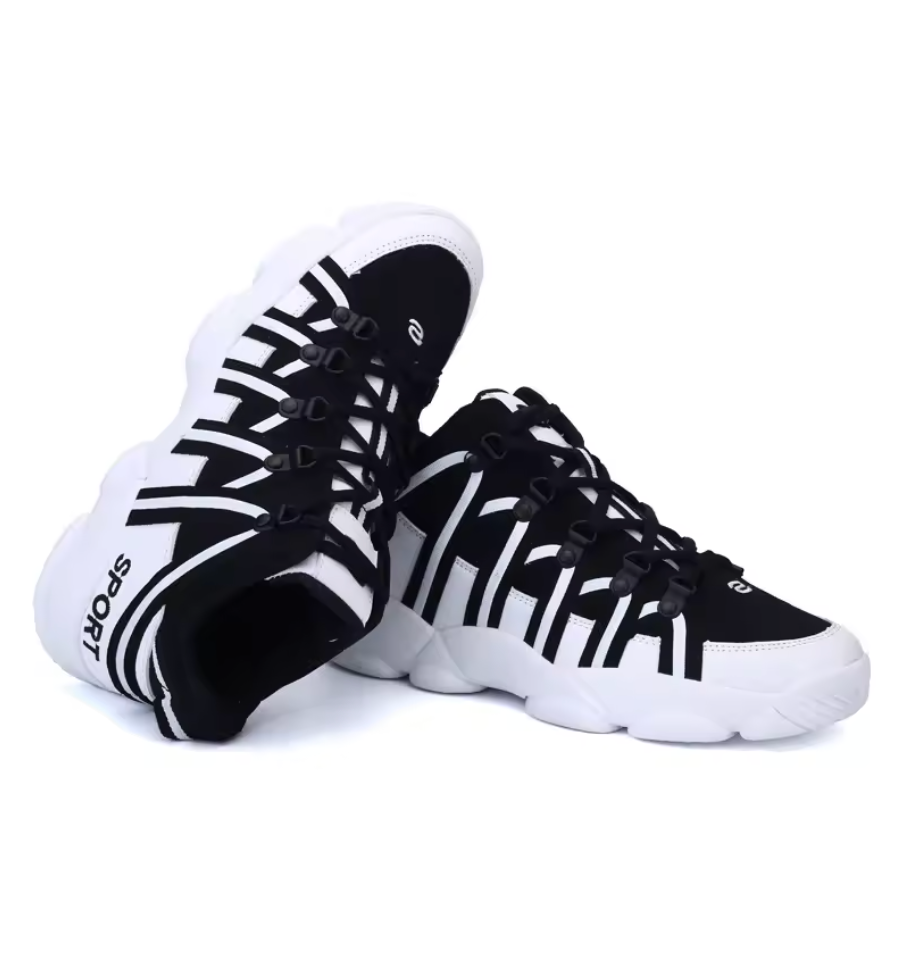 Mens Sport High Top 2018 Lycra Retro Basketball Shoes