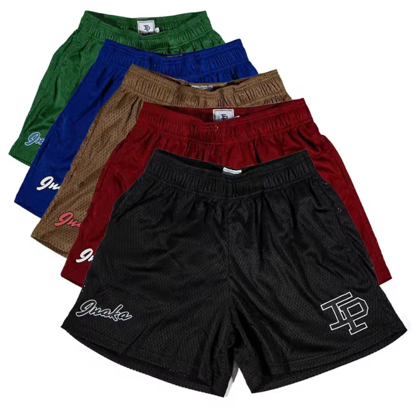 Mesh Draw String Basketball Shorts Athletic Gym Or Casual Wear Shorts