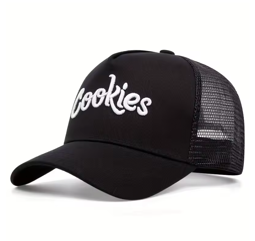 Cookies Snap Back Cap Baseball Or Trucker Stye Adjustable Cookies Hat