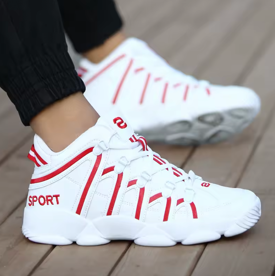 Mens Sport High Top 2018 Lycra Retro Basketball Shoes