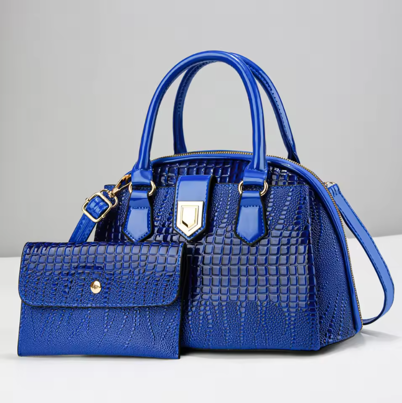 Luxury Designer Style Womens Fashion Travle Purse And Matching Wallet