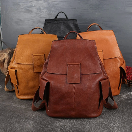 Brand New Retro National Style Genuine Leather Bag